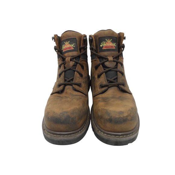 Thorogood Men's 6" Crazy Horse WP Composite Toe Work Boot 804-4143 Brown Size 9M - Picture 2 of 8